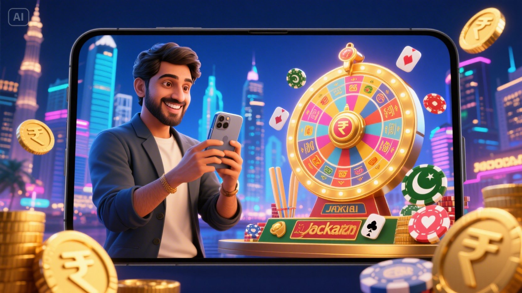 Casino BetiBet desktop and mobile interfaces